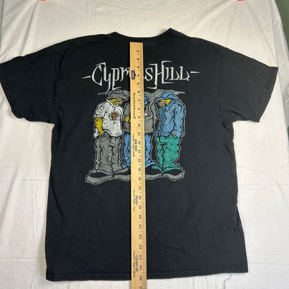 Cypress Hill 2021 Graphic T-Shirt Men's Medium/Large Black Goodie Two Sleeves