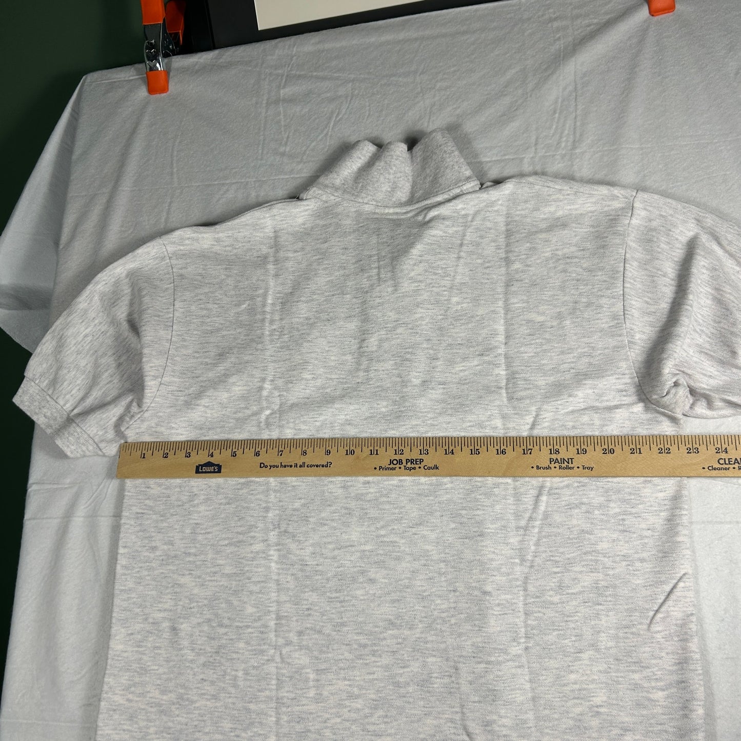 Vintage Pancho Cozumel Embroidered Polo Shirt - Men's Large - Heather Gray - Made in Mexico