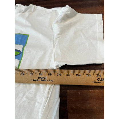 Vintage 90s The J. Paul Getty Museum Architecture T-Shirt Men's Large Anvil Richard Meier Single Stitch