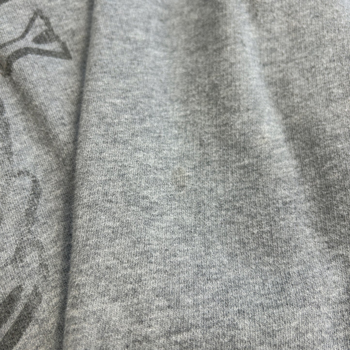 Disney Parks Authentic Original Mickey Mouse Raglan Sweatshirt, Gray, Size Large