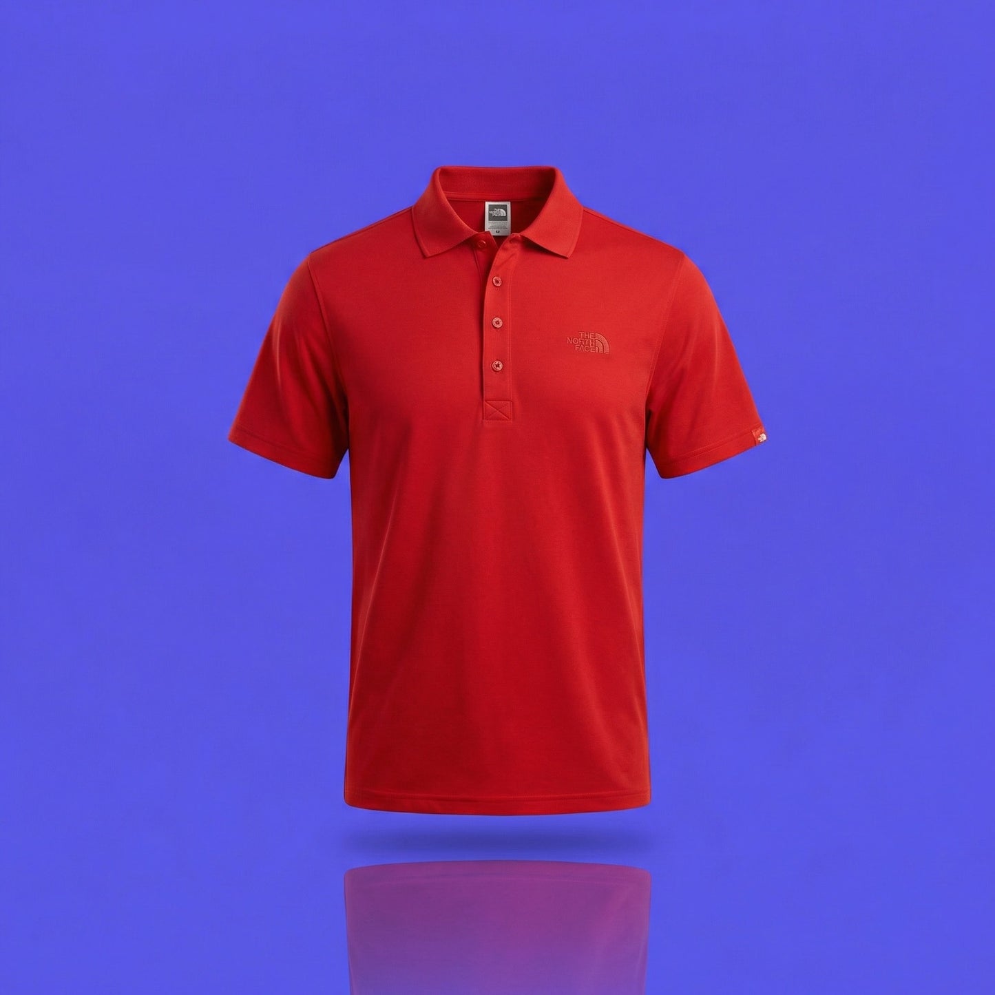 North Face Men's XL NWT Red Clay Short Sleeve Polo Shirt