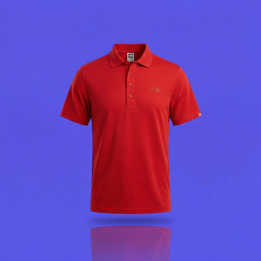 North Face Men's XL NWT Red Clay Short Sleeve Polo Shirt