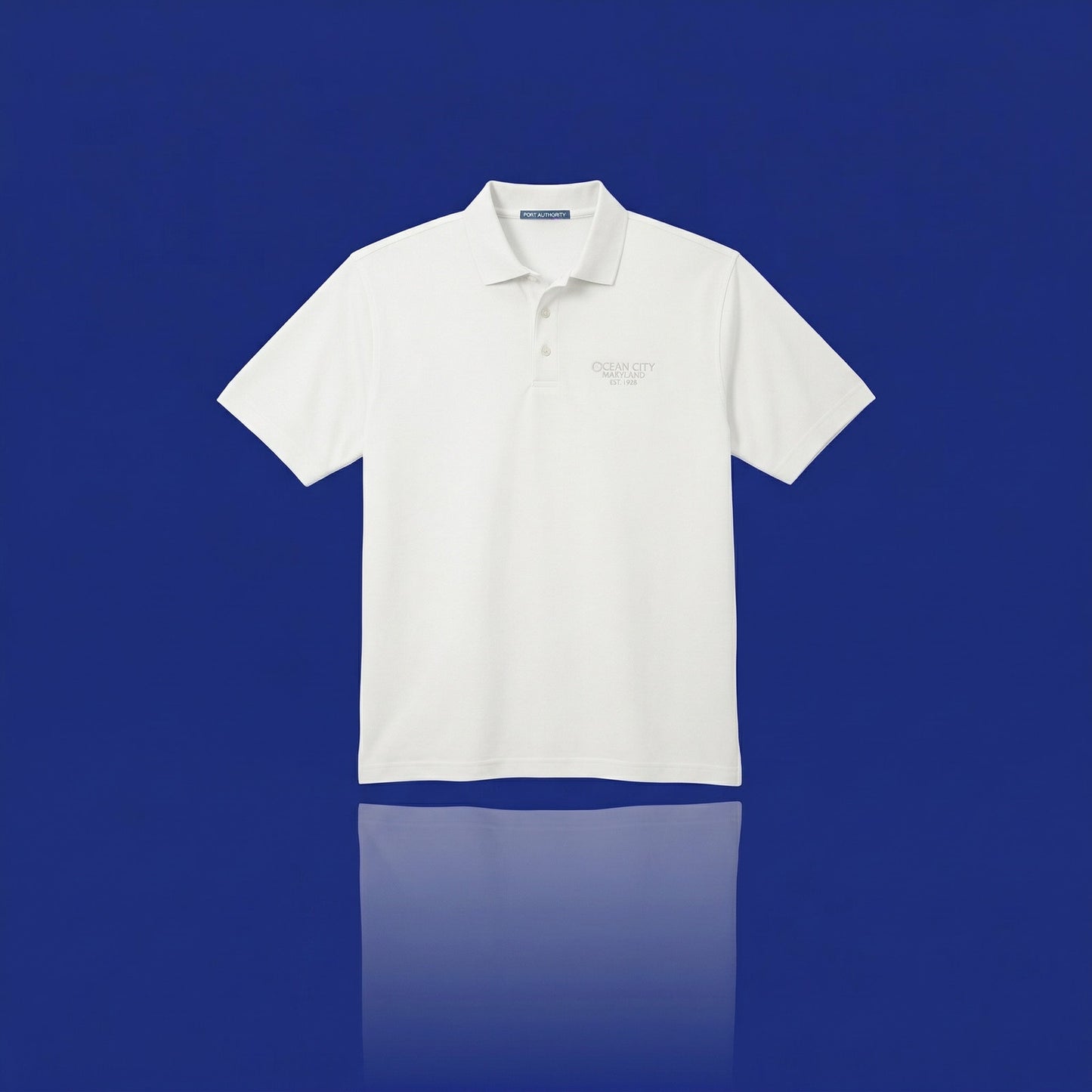 NWT Sope Creek Ocean Key Resort & Spa Luxury Pima Cotton Polo - Men’s L - White