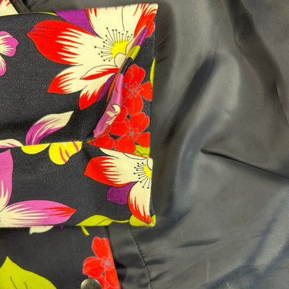 Tahari Arthur S. Levine Blazer Women's Floral Multi-Color Lined Snap Coat