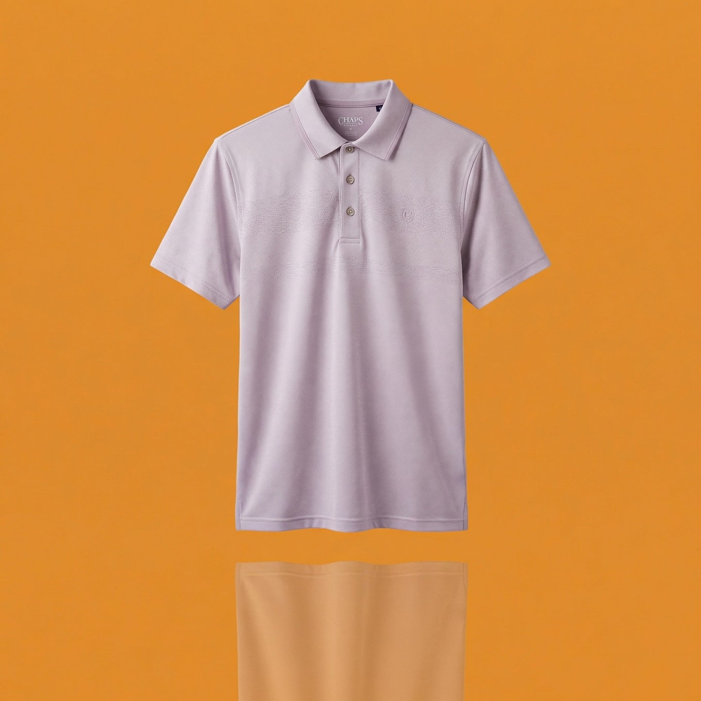 Chaps Golf Men's Grey Performance Polo Shirt Size M, NWT
