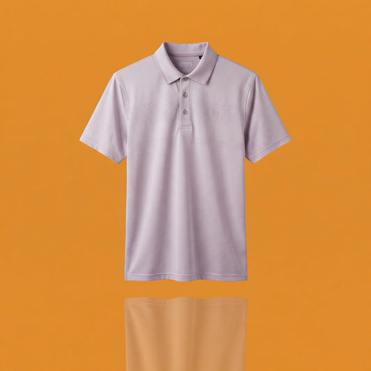 Chaps Golf Men's Grey Performance Polo Shirt Size M, NWT