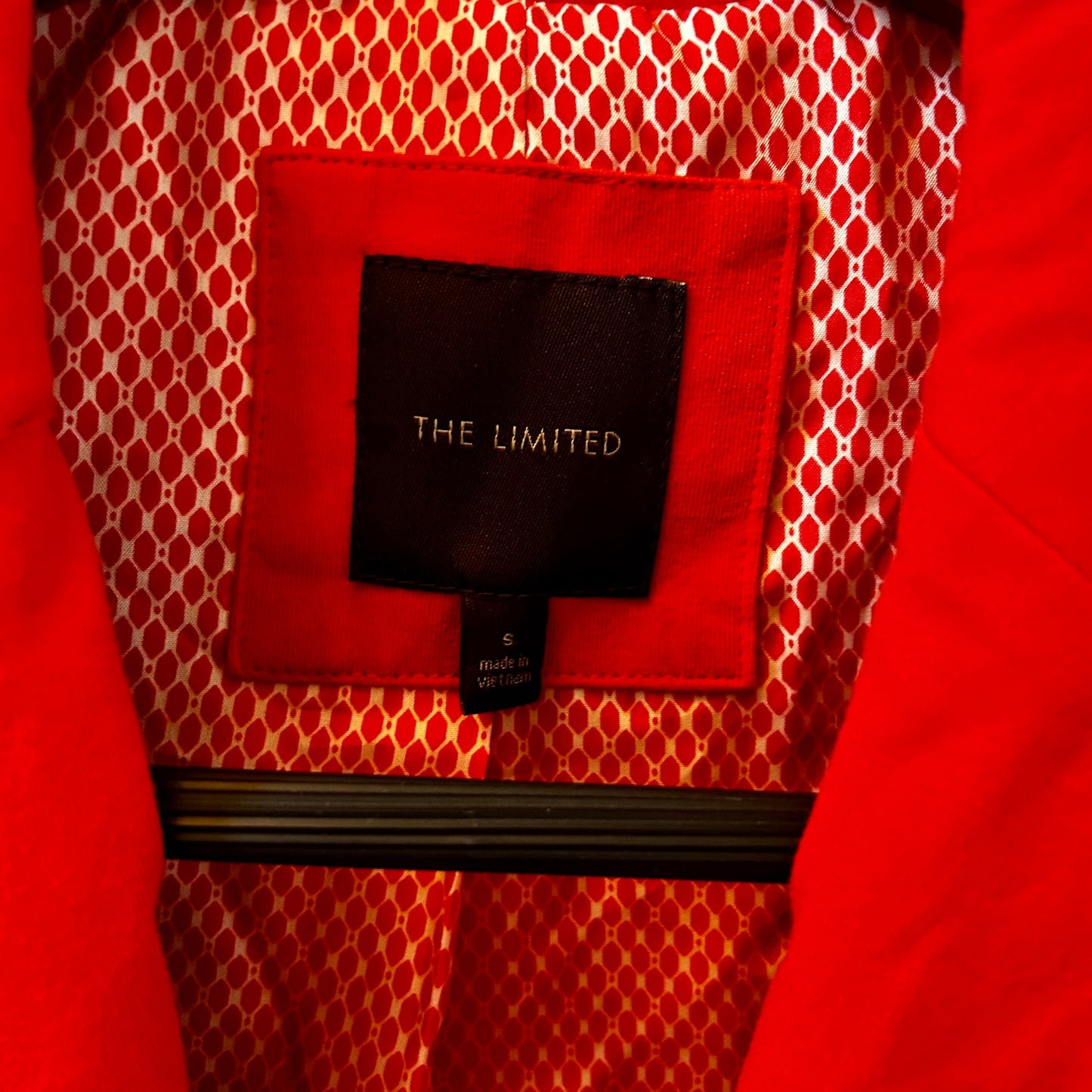 The Limited Women’s Small Red Structured Blazer
