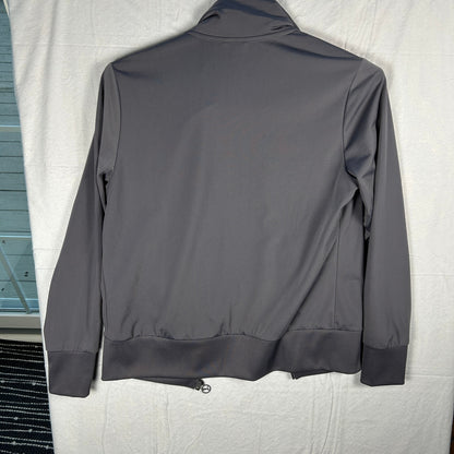 Puma Women’s SportLifestyle Full-Zip Track Jacket - Gray & Hot Pink - Size Large