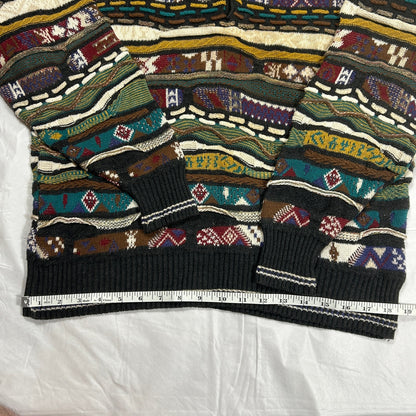 Brandini Le Collezioni Coogi Style Sweater, Size Medium, 3D Textured Knit