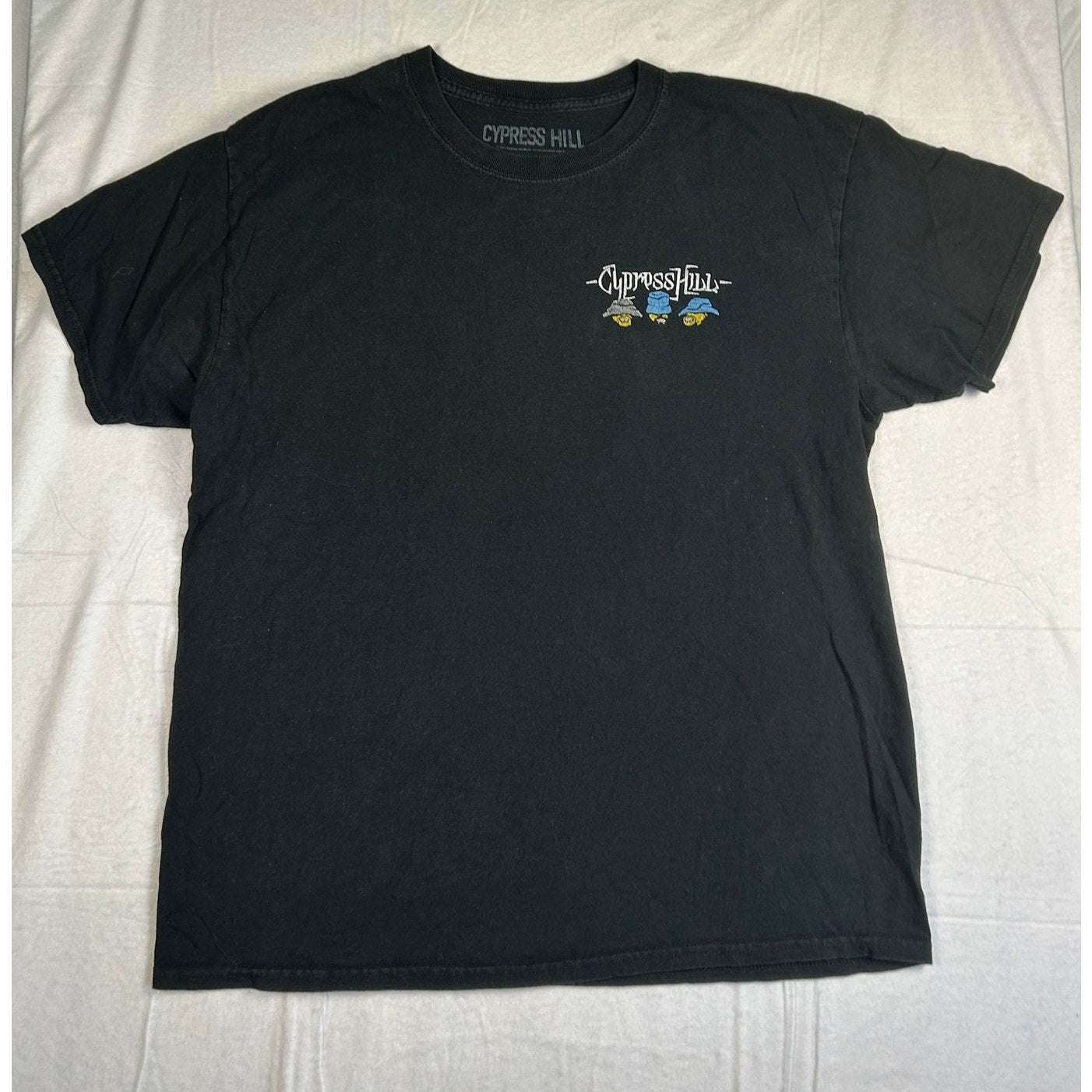 Cypress Hill 2021 Graphic T-Shirt Men's Medium/Large Black Goodie Two Sleeves