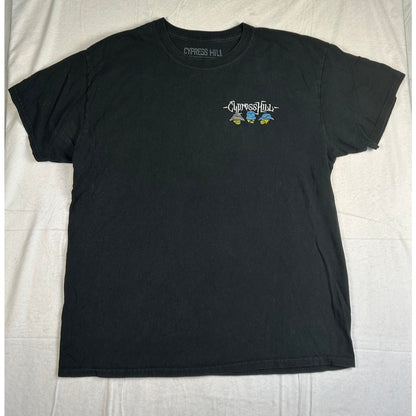 Cypress Hill 2021 Graphic T-Shirt Men's Medium/Large Black Goodie Two Sleeves