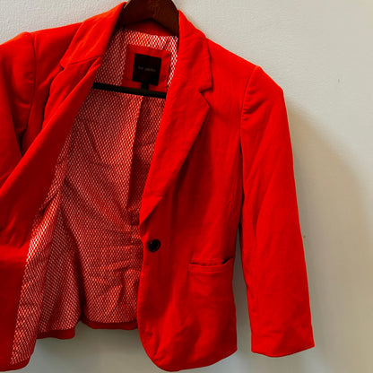 The Limited Women’s Small Red Structured Blazer