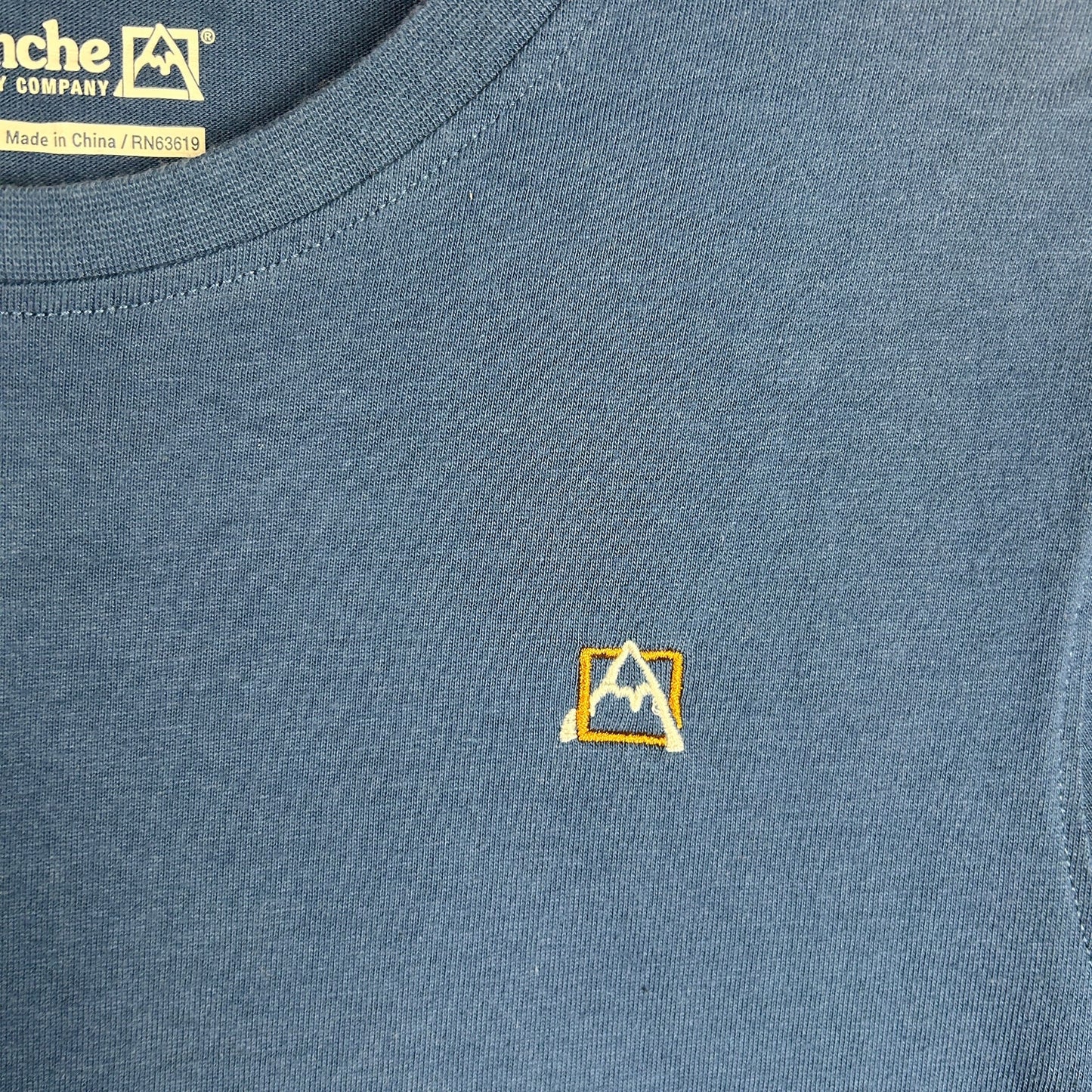 Avalanche Outdoor Supply Co. Men's Long Sleeve T-shirt Blue/Green, Pre-Owned, Excellent Size Medium