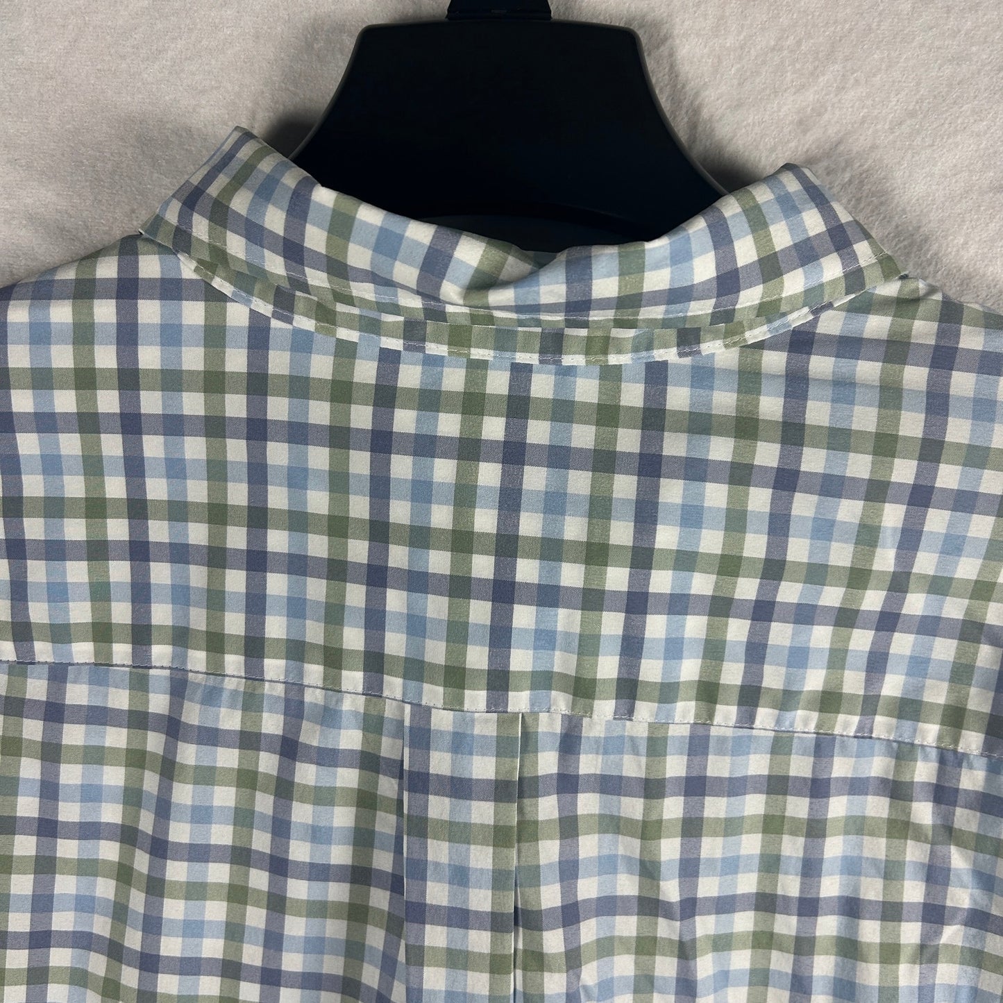 Vineyard Vines Performance Gingham Button Down Shirt Size L, Classic Fit