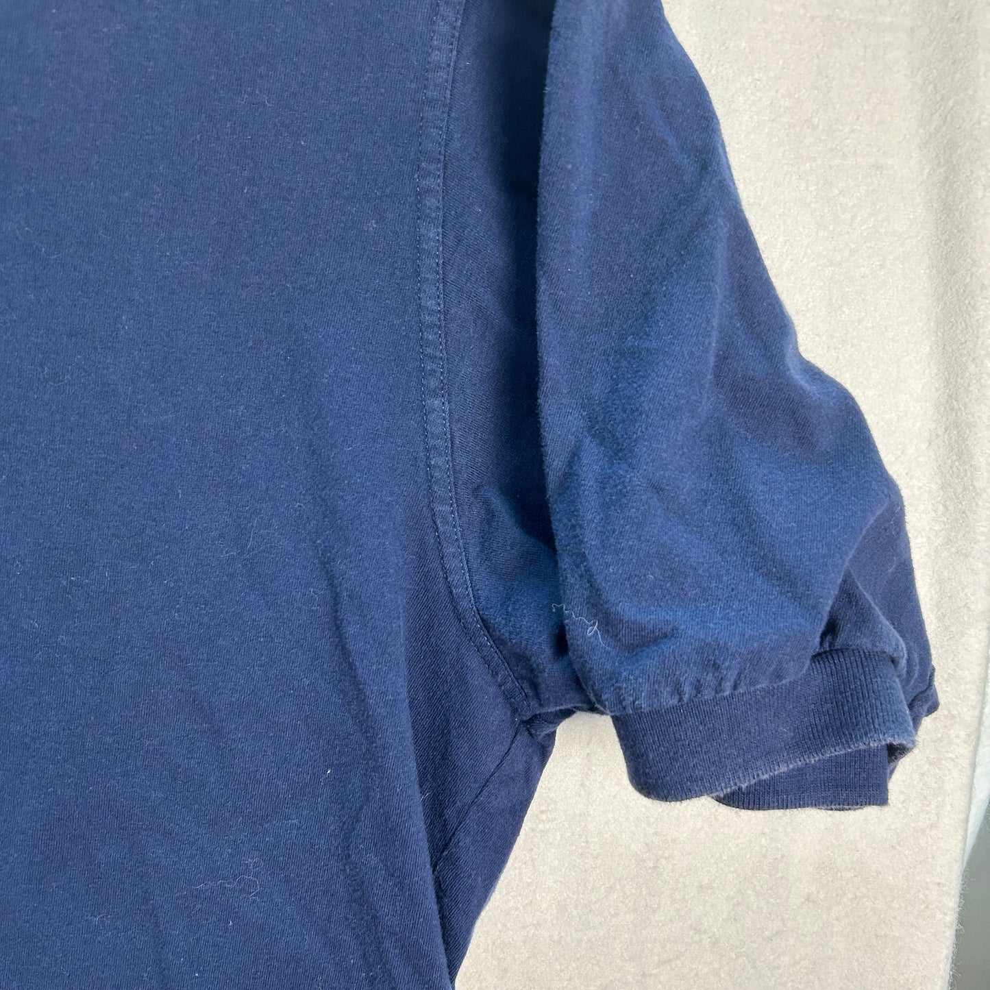 Vintage Nike Golf Men’s Polo Shirt, Navy Blue, Indian River Plantation, Large