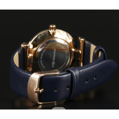 Magnicor Watch with Blue Argyle Dial and Blue Strap Women's 40mm