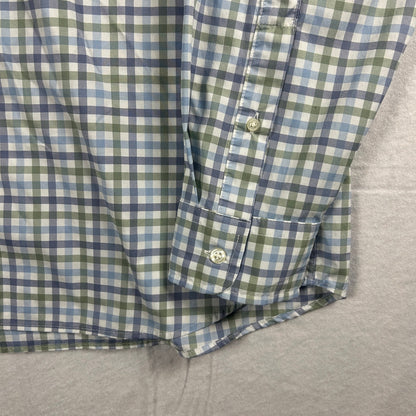 Vineyard Vines Performance Gingham Button Down Shirt Size L, Classic Fit