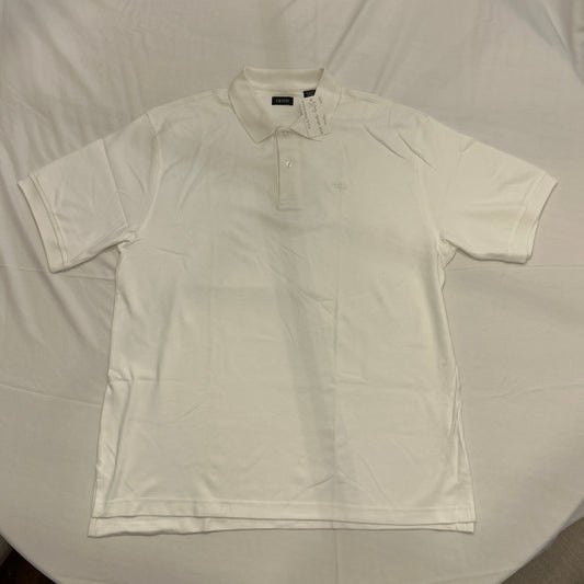 NWT IZOD White Polo Shirt Men's XL | 100% Cotton Pique Golf Casual