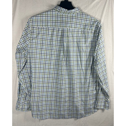Vineyard Vines Performance Gingham Button Down Shirt Size L, Classic Fit