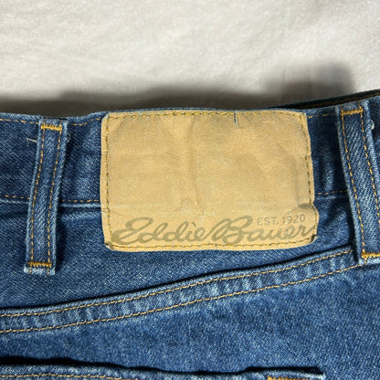 Eddie Bauer Men's Relaxed Fit Jeans - 42x32 - Fall 2014 Medium Wash Denim