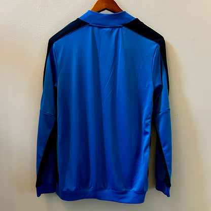 Nike Dri-FIT Slim Fit Track Jacket Blue Full Zip Large
